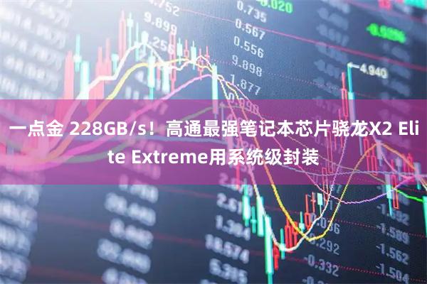 一点金 228GB/s！高通最强笔记本芯片骁龙X2 Elite Extreme用系统级封装