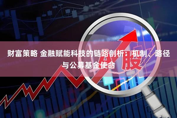 财富策略 金融赋能科技的链路剖析：机制、路径与公募基金使命